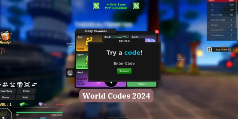 Project New World Codes 2024: Unlocking the Path to Riches in Roblox Anime RPG